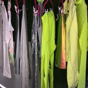 Lime/neon/yellow bundle